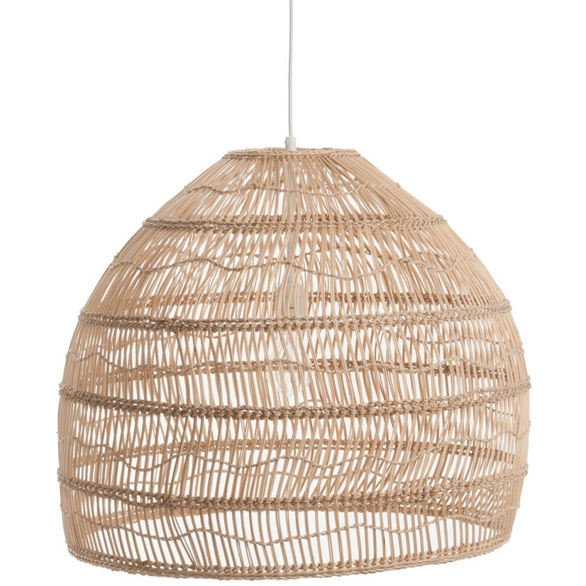 Suspension boule rotin naturel réf. 30021948