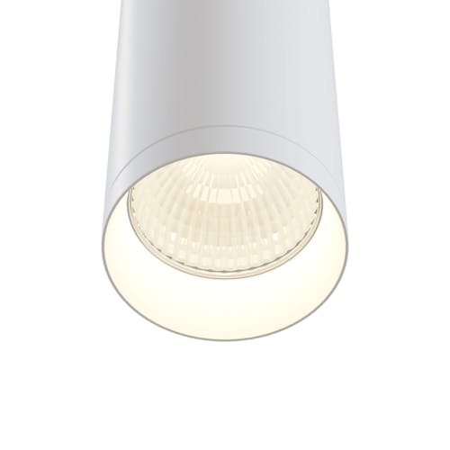 Suspension cylindre finition blanc MODENE