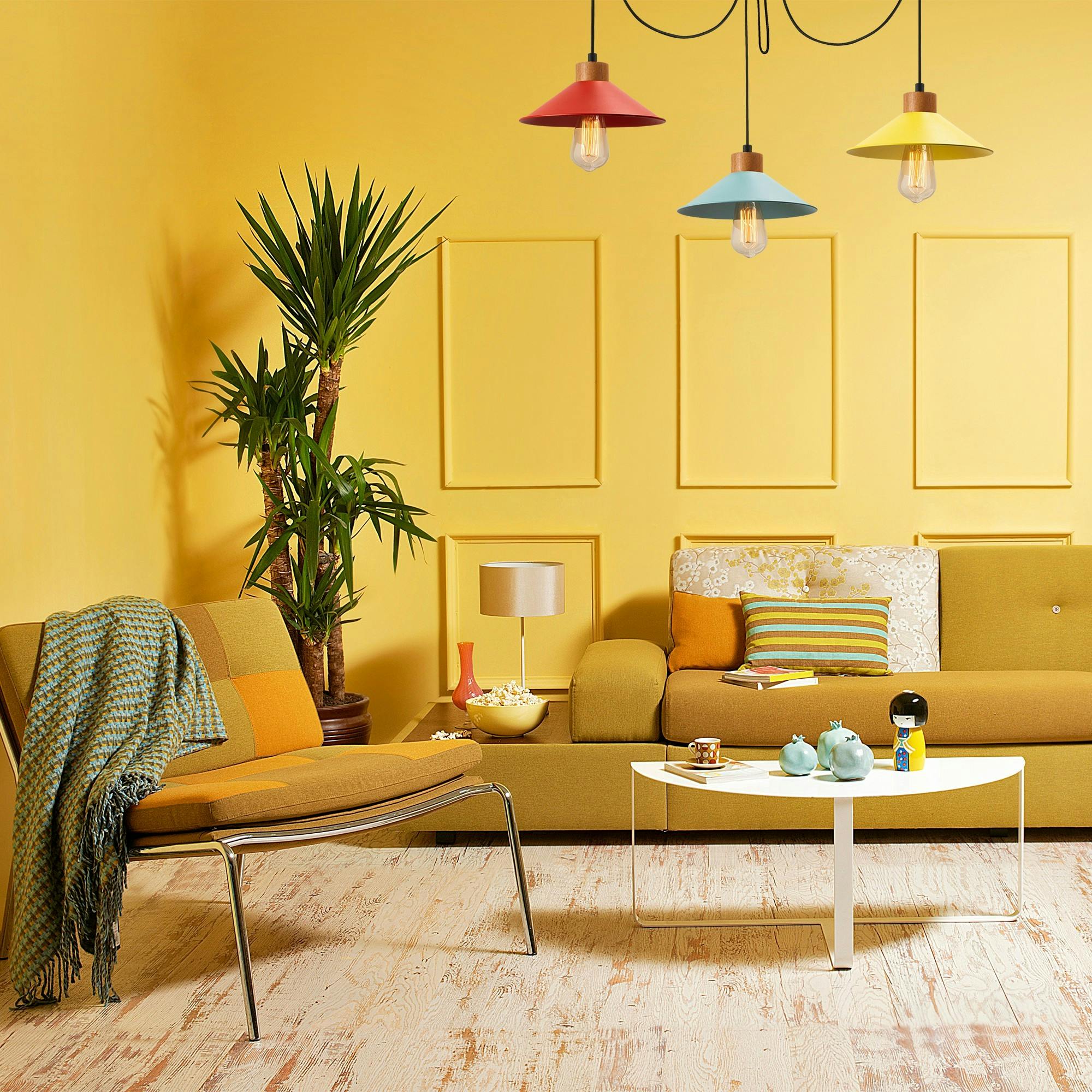 Suspension de salle à manger – araignée multicolore IGDIR