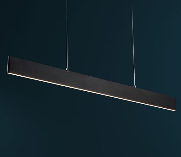 Suspension de salle à manger design finition noir MODENE