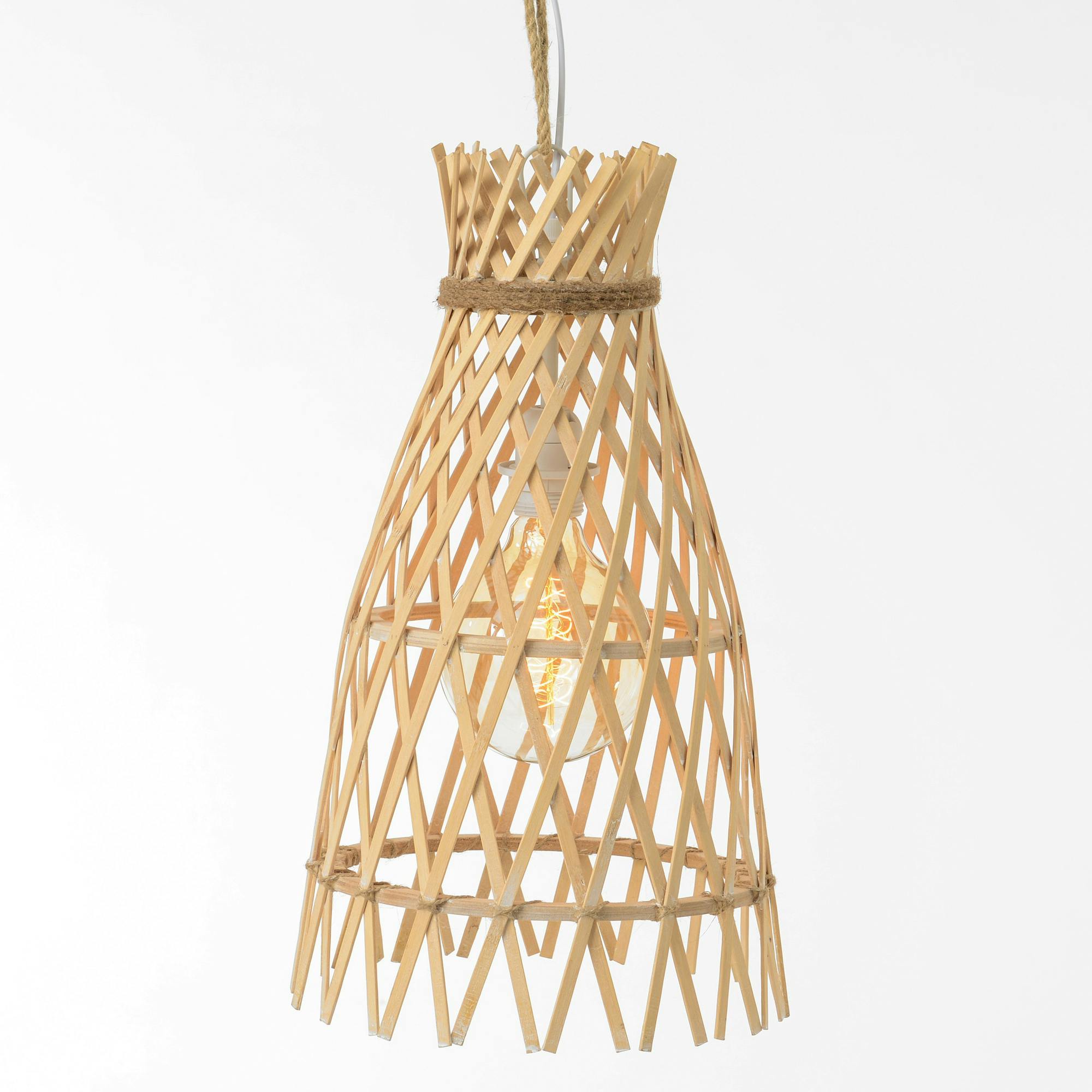Suspension en bambou D28cm