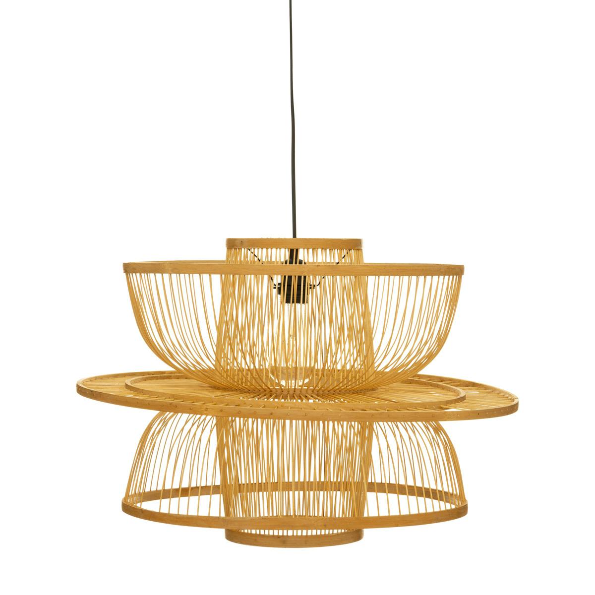 Suspension en bambou recto-verso