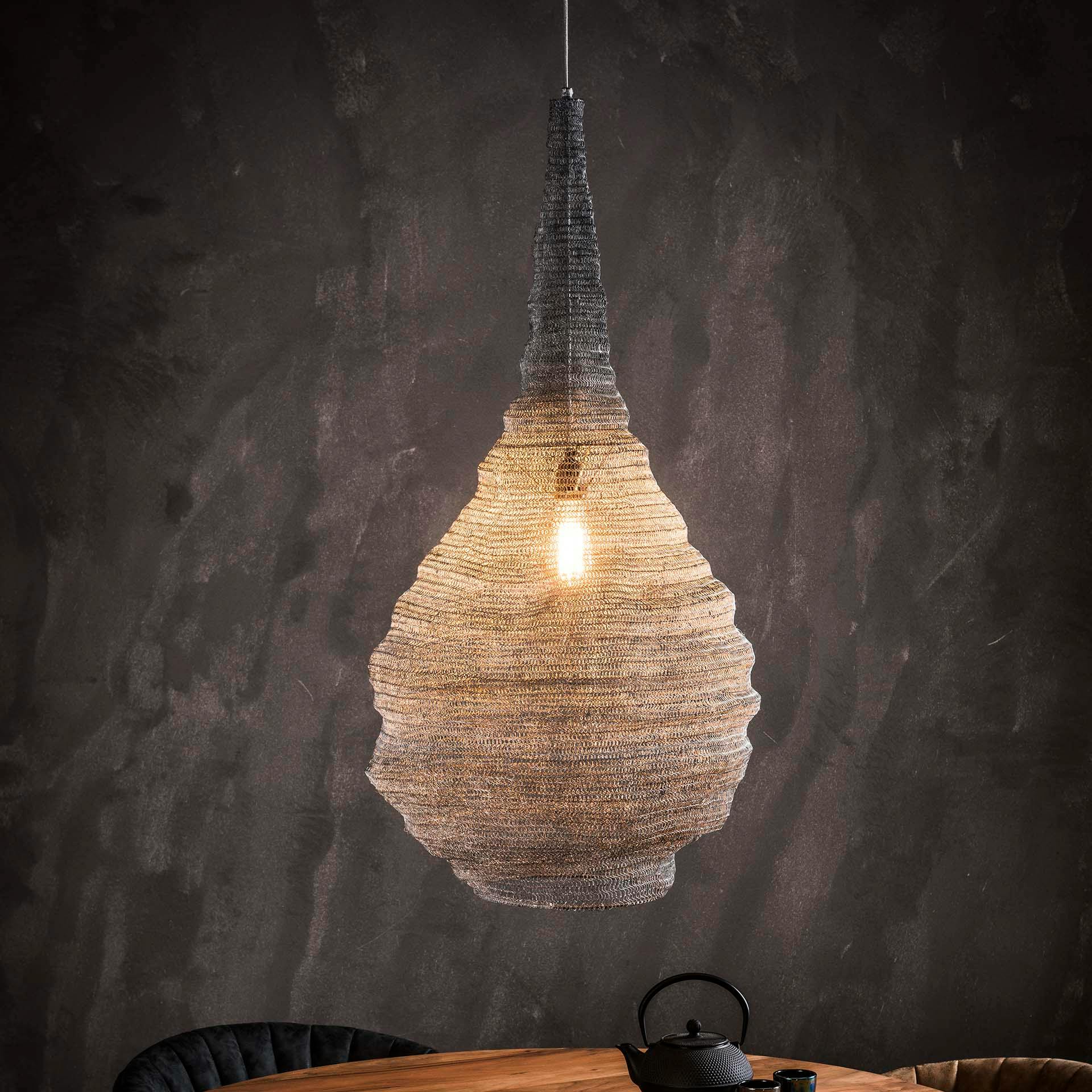 Suspension industrielle maille