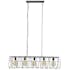 Suspension industrielle tourbillon forme cylindre 5 lampes RALF