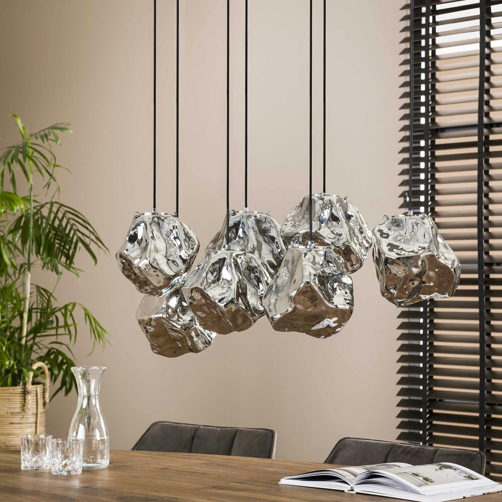 Suspension moderne 7 lampes NIAGARA