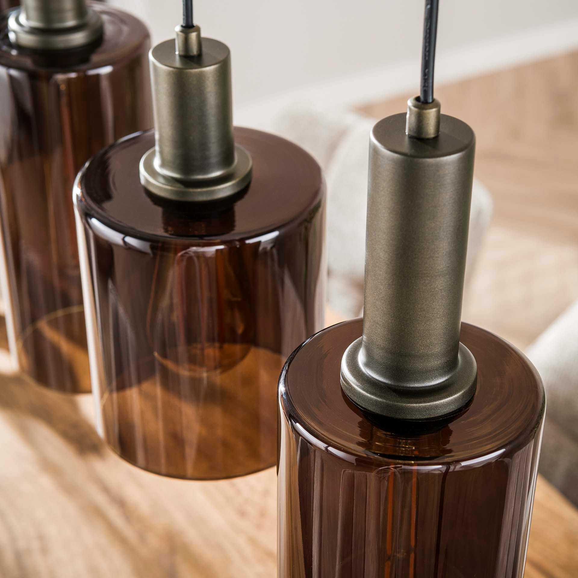 Suspension vintage en verre par Rupert Nikoll Vienna
