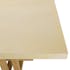Table à manger bois et béton beige pied design 200 cm BRASILIA