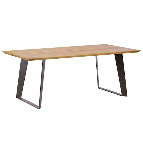 Table à manger bois métal 180 cm VOLGA