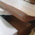 Table à manger effet bois brun 160 cm HELSINKI