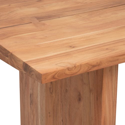 Table à manger en bois acacia massif 180 cm