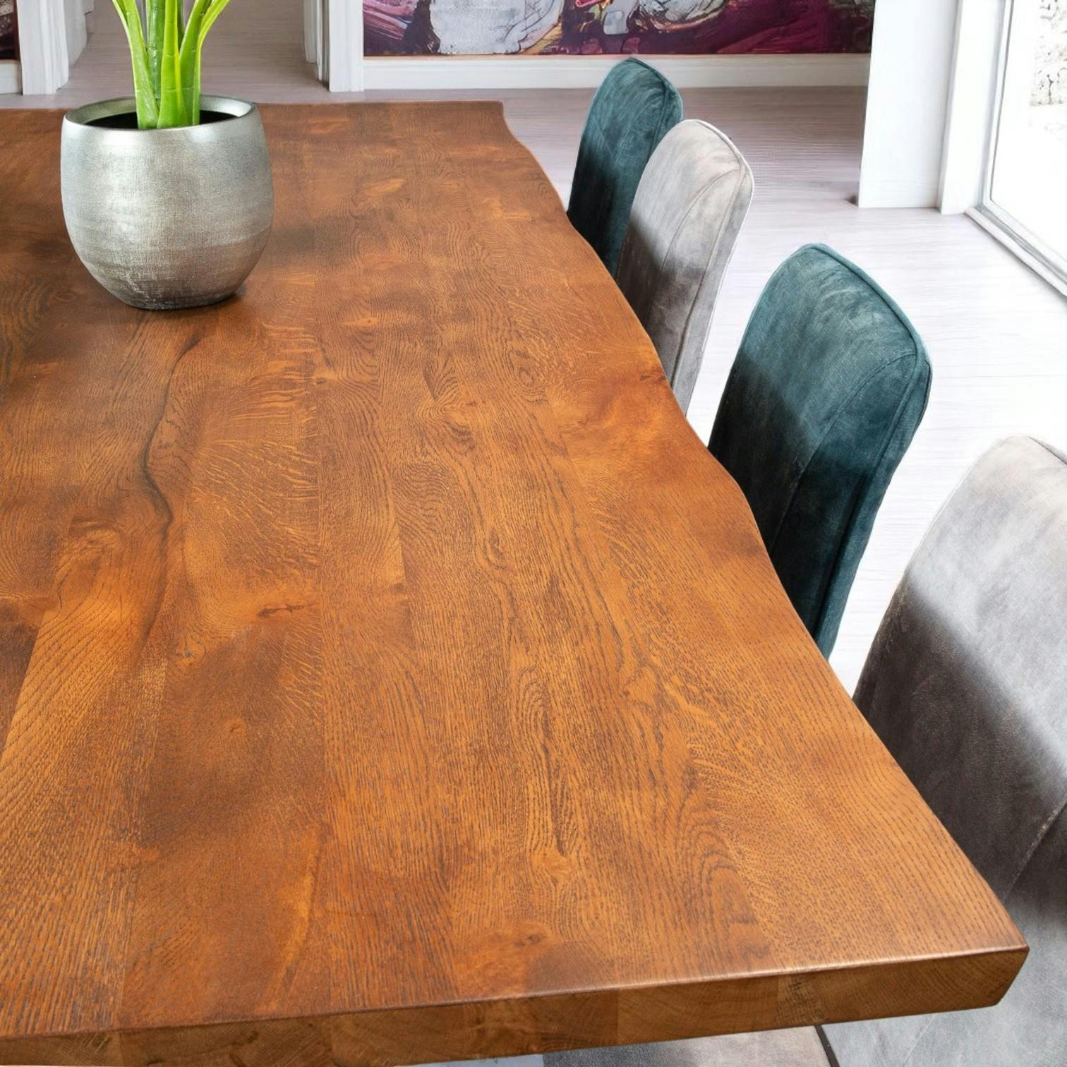 Gearific Lot De 4 Bougeoirs En Bois Avec Pierres Et Plateau - Décoration Intérieure