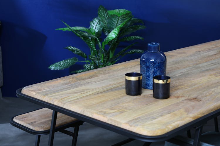 Table à manger en bois de manguier 200 cm CAIRE