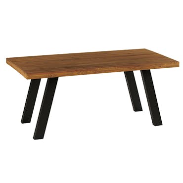 Table à manger en bois de pin massif brossé 180 cm GREEN