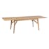 Table de repas rectangulaire extensible en bois de style contemporain