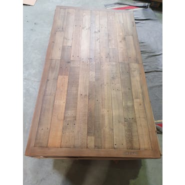  Table à manger extensible bois recyclé 160-200 cm BRISBANE