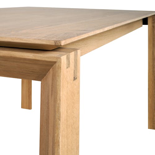 Table à manger extensible en chêne 180/280 cm KUBICO