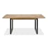 Table à manger extensible en chêne 190-240 AUSTIN