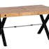 Table à manger industrielle extensible 140-180 cm CALGARY