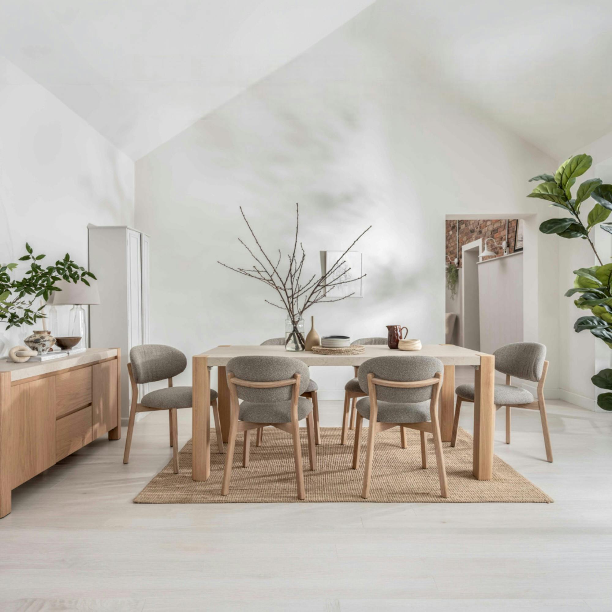 Table à manger moderne 140 cm TREVI