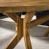 Table à manger ovale en bois de teck recyclé 240 cm WESTPORT