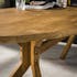 Table à manger ovale en bois de teck recyclé 300 cm WESTPORT