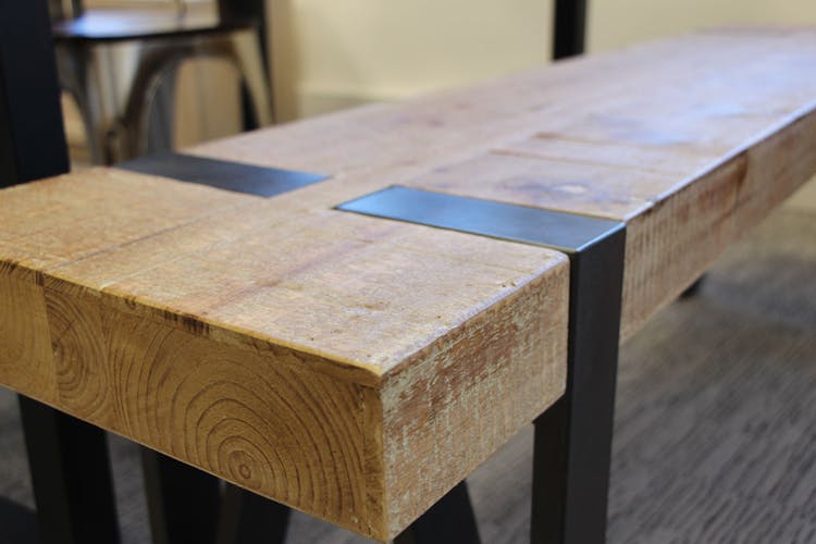 Table à manger rectangulaire bois massif 185 EPIKA