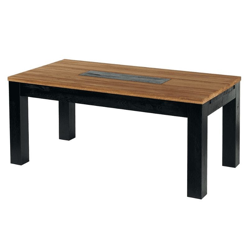 Table à manger rectangulaire en bois 180 cm FAIRLIE