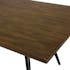 Table à manger rectangulaire en bois d'acacia 200 cm LERIDA