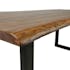 Table à manger rectangulaire en bois de noyer 200 cm CORK