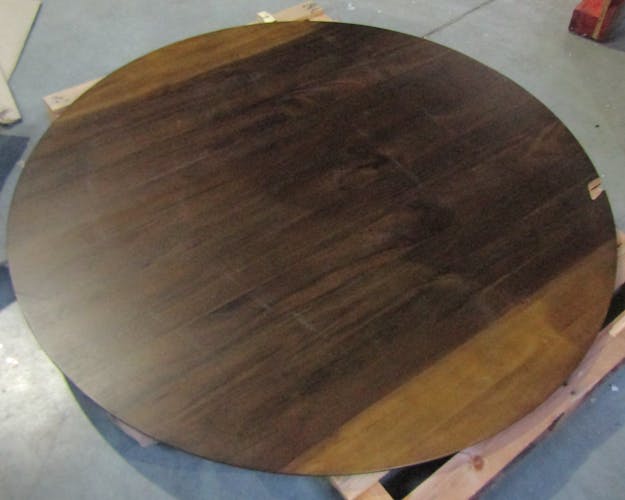 Table à manger ronde bois de manguier 152,5 cm FENI