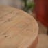 Table à manger ronde bois recyclé D120 AUCKLAND
