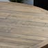 Table de repas ronde bois recycle FSC metal style inductriel
