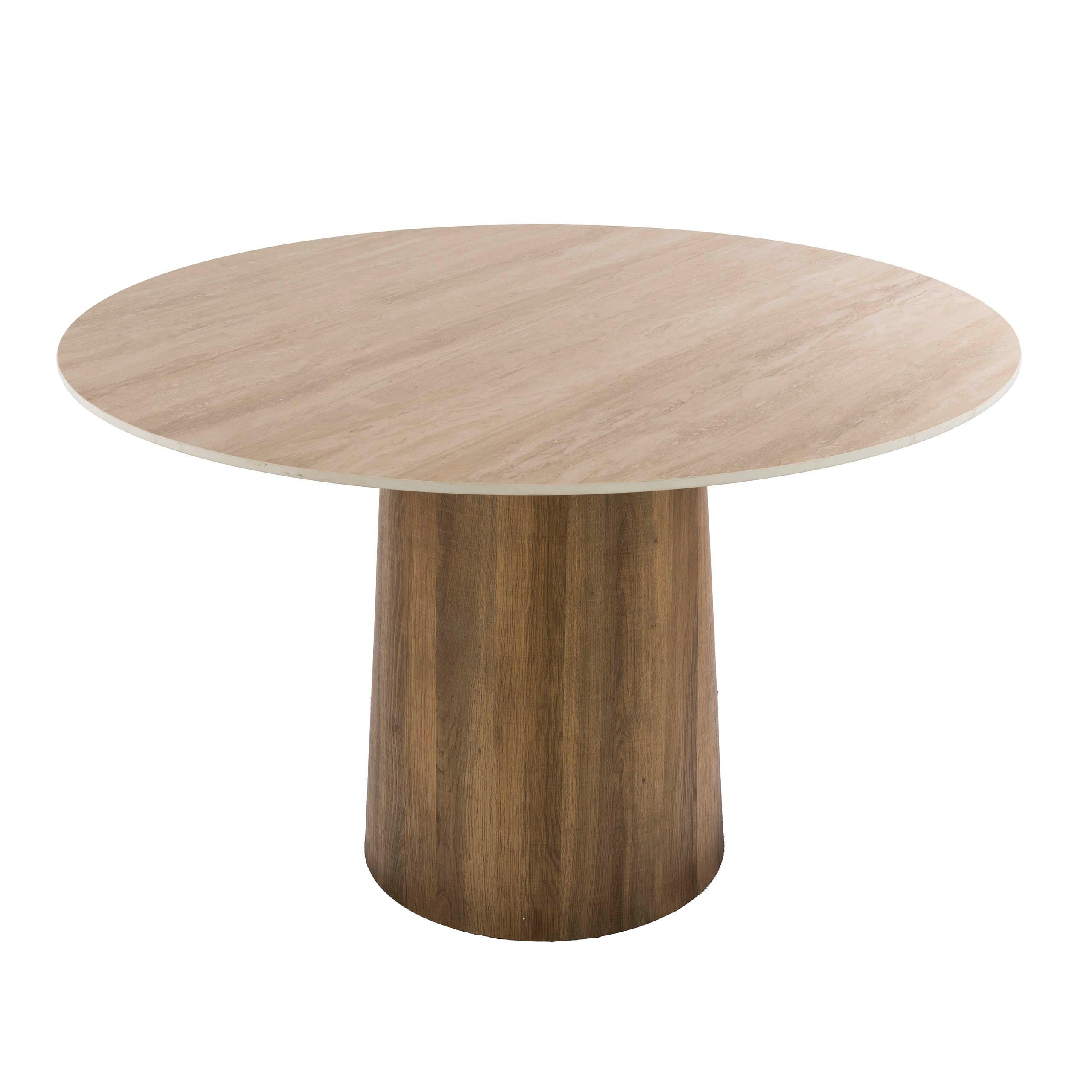 Table à manger ronde en céramique Ø120cm ASCOLI