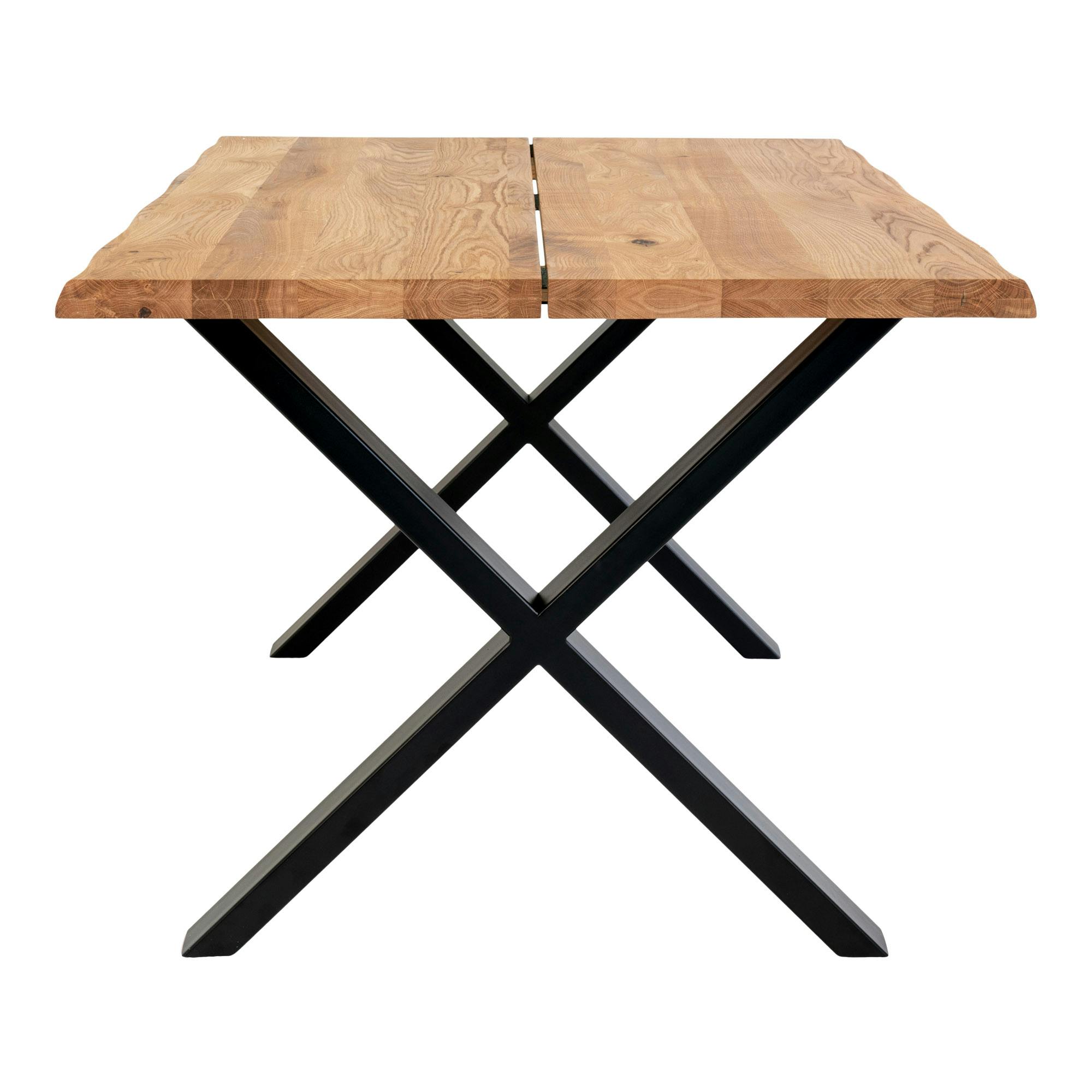 Table à Manger Design 1 Rallonge 140-190cm Blanc Mat