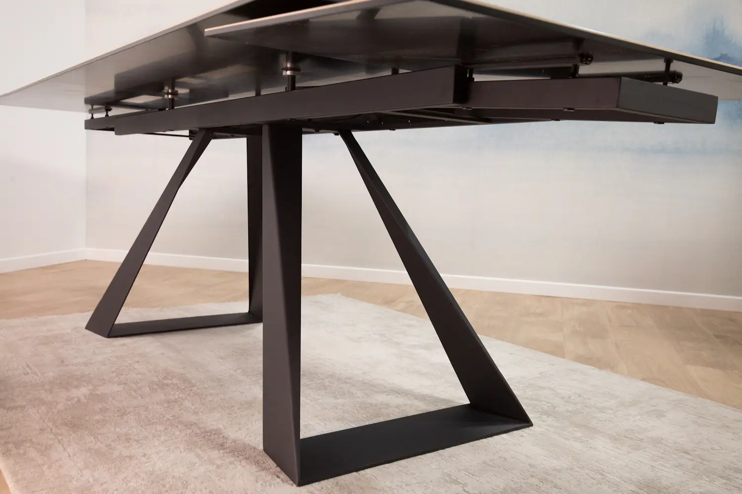 Table à rallonge en céramique aspect bois 180-280 LOMBARDIE | Tables à ...