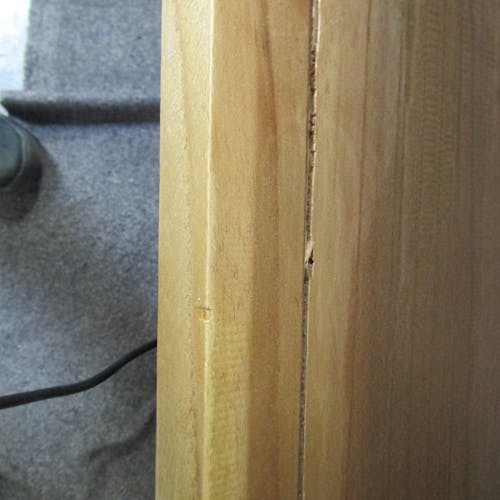 Table basse avec rangement bois de mindi BORNEO