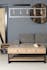 Table basse avec rangement en bois recyclé AUCKLAND