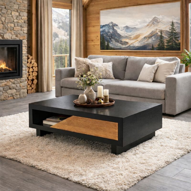 Table basse avec tiroir FAIRLIE