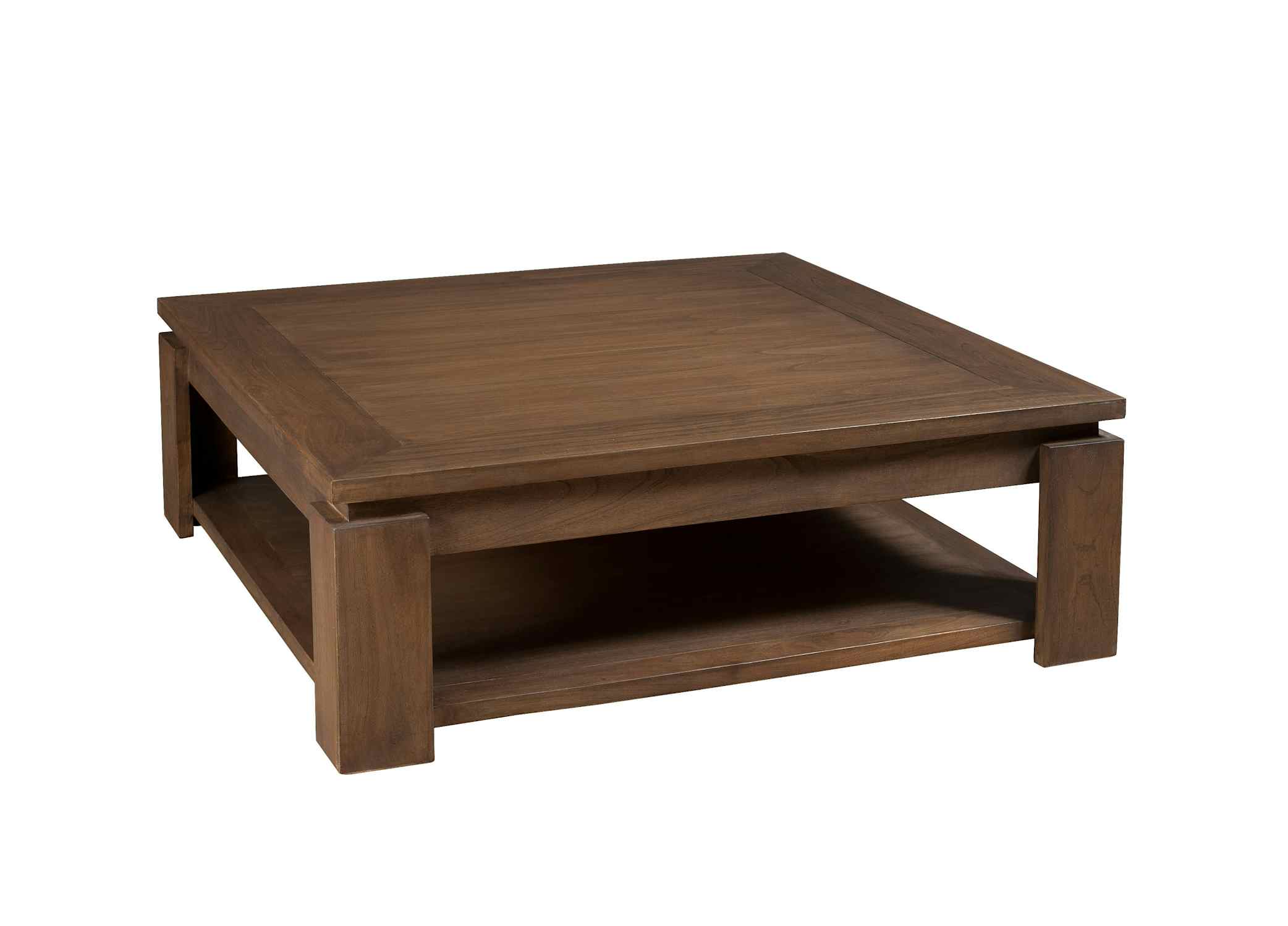 Table basse tronc de teck naturel style exotique MANAK | Tables basses