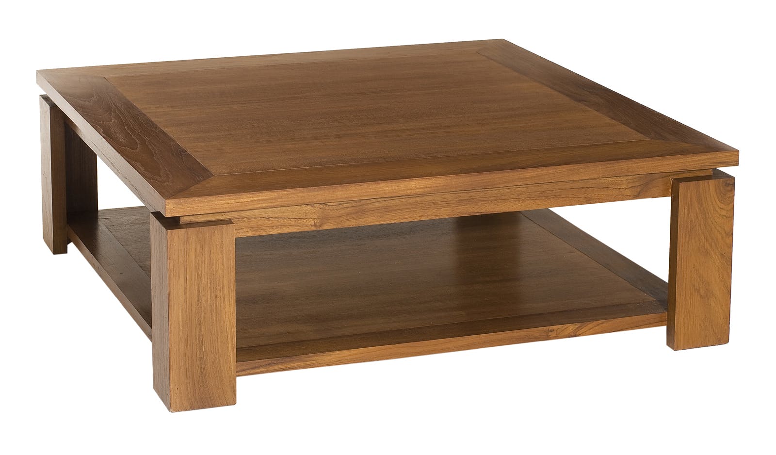 Table basse double plateau 90x90cm BISHO