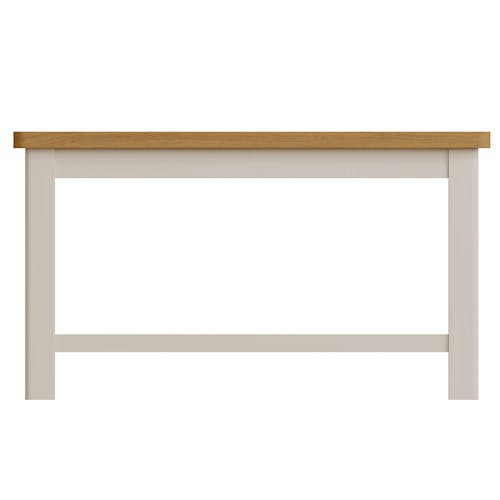 Table basse double plateau en bois finition gris clair BATH