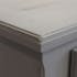 Table basse double plateau pin cérusé blanchi 100x55x45cm RIVAGE