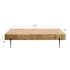 Table basse en bois d'acacia motif damier MELBOURNE