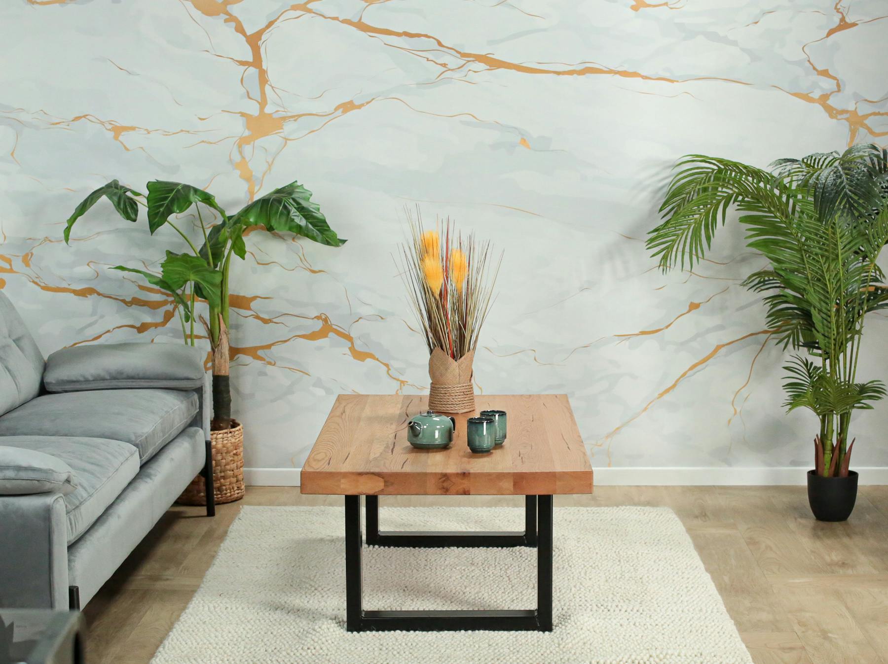 Temesso Tonneau de Decoration 225 litres en Bois de chêne Massif comme Table - Rustique (Naturel