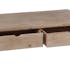 Table basse en bois naturel 4 tiroirs 113x64x41cm