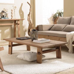 Table basse en bois recyclé 140 x 70 SWING