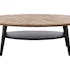 Table basse en bois recyclé FSC motif chevron FAGA
