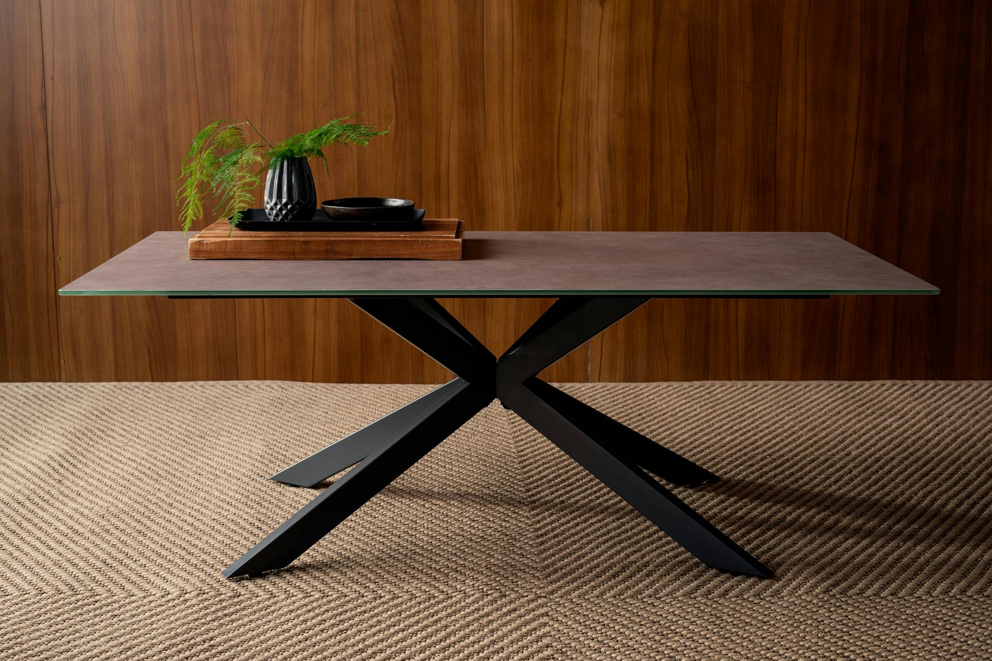 Table basse en verre gris clair OTTAWA