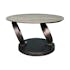 Table basse extensible en céramique anthracite LOMBARDIE