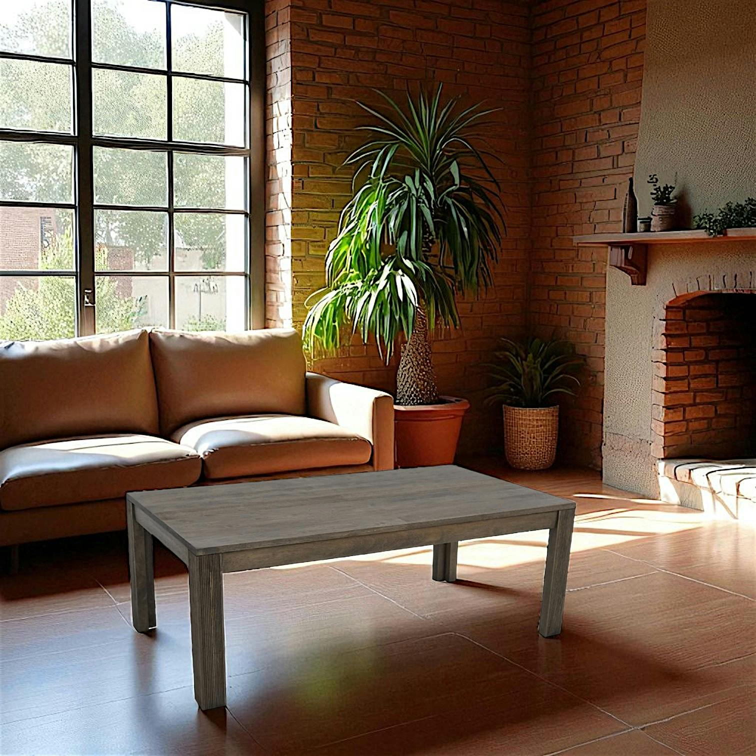 Table basse hévéa 110x60cm GALA